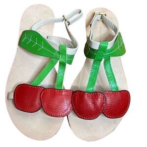 Cornetti Cherry leather sandals Revolve New EU Size 37 RARE